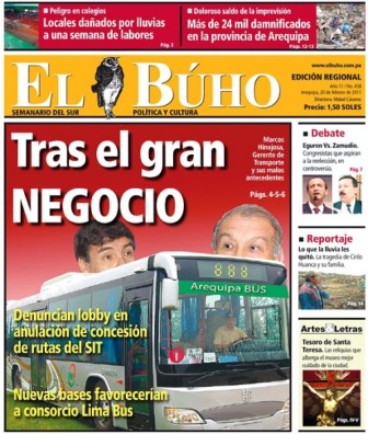 logotipo de la revista búho