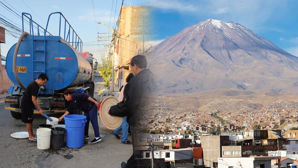 Cortes de agua programados en Arequipa conoce aquí las zonas sin