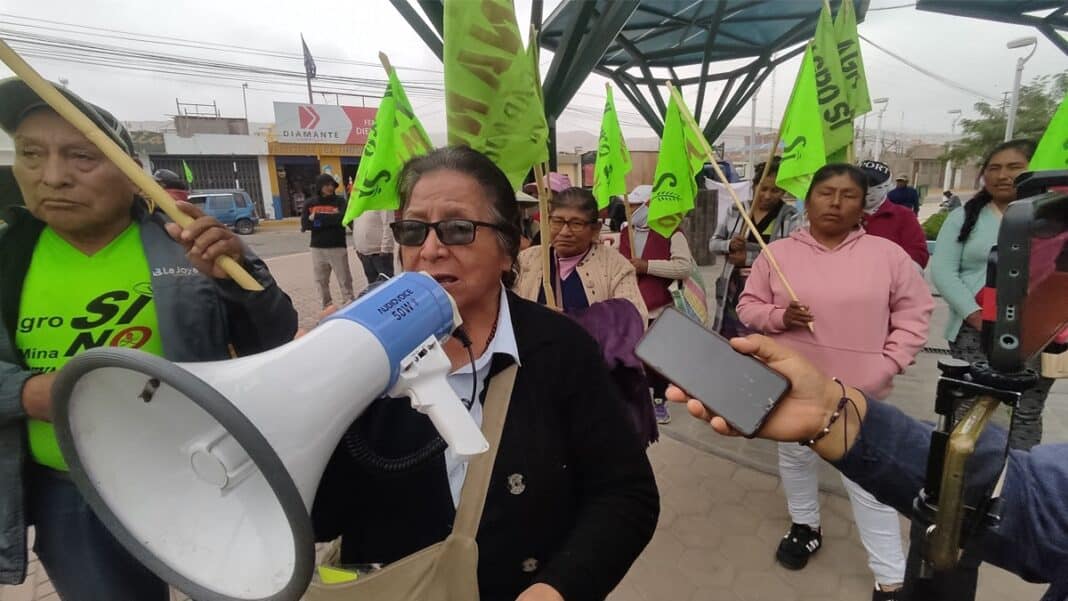 Tía María pobladores del Valle de Tambo no aceptan proyecto minero