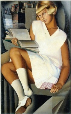 Mujerleyendo.tamara-de-lempicka