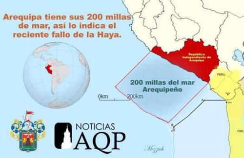 litoral arequipeño tienen 200 millas como zona económica exclusiva