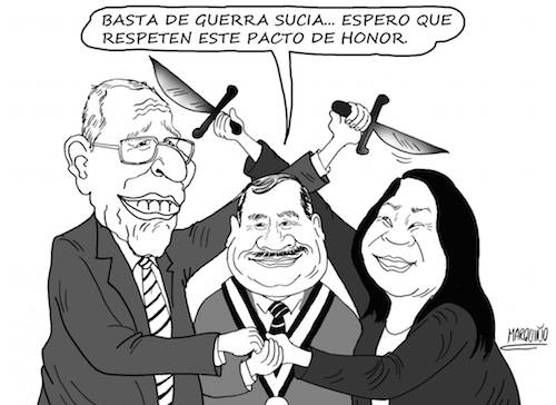 caricatura  Marquiño