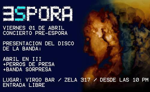 Vuelve el Festival Espora 4ta Edición, en abril