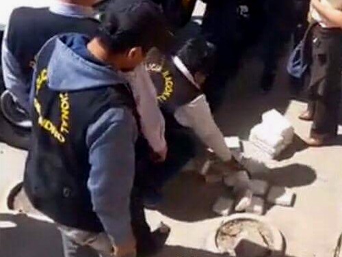 Policía canina “Katy” encuentra 30 kilos de cocaína en el distrito de Paucarpata