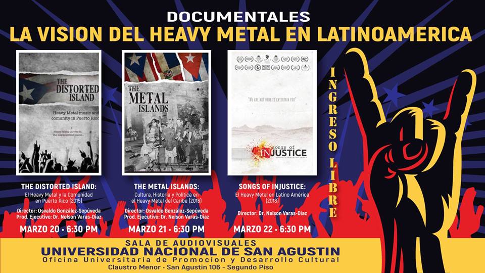 Ciclo documentales: La visión del heavy metal en Latinoamérica