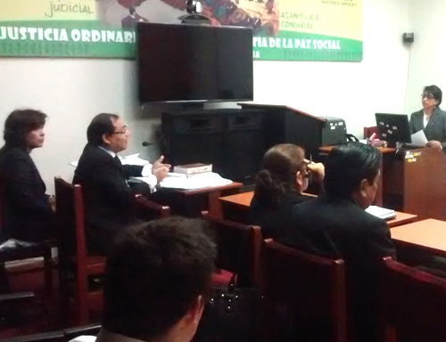 VIDEO. Magistrada denuncia que juez Percy Gómez busca prescripción de su caso