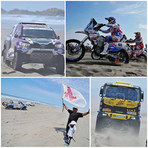 Dakar 2018: competencia automovilística hace su paso por Arequipa