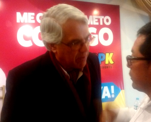 Gino Costa celebró que distintos políticos respalden a Kuzcynski en defensa de la democracia