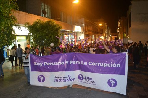Julio Guzmán anuncia que recolectará firmas para su partido «morado» en Arequipa