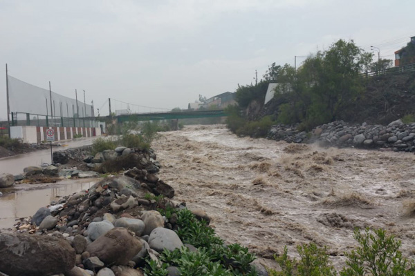 Declaran estado de emergencia por lluvias en otros 28 distritos de Arequipa