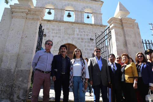 Municipalidad Provincial y Gobierno Regional inauguraron puesta en valor de San Lázaro