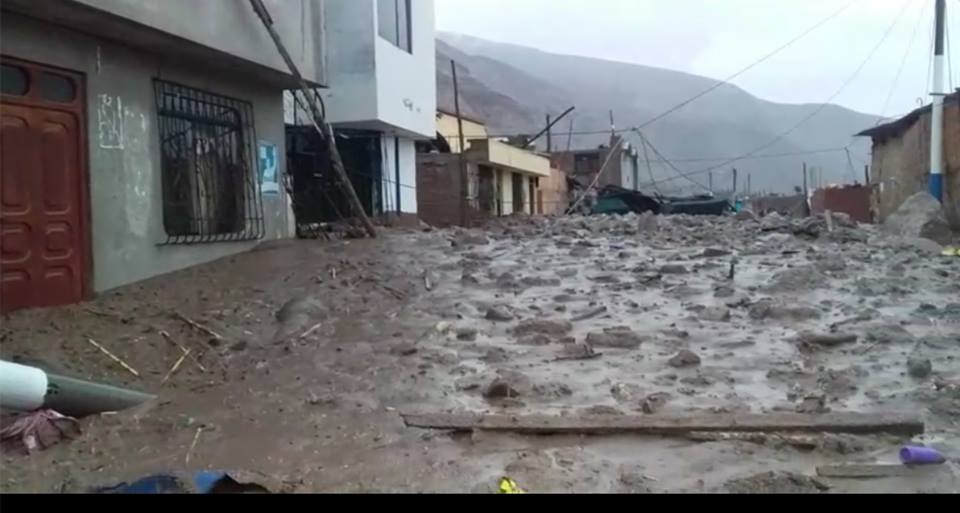 Arequipa: Aplao en emergencia por ingreso de huaicos y lluvias torrenciales (VIDEO y FOTOS)