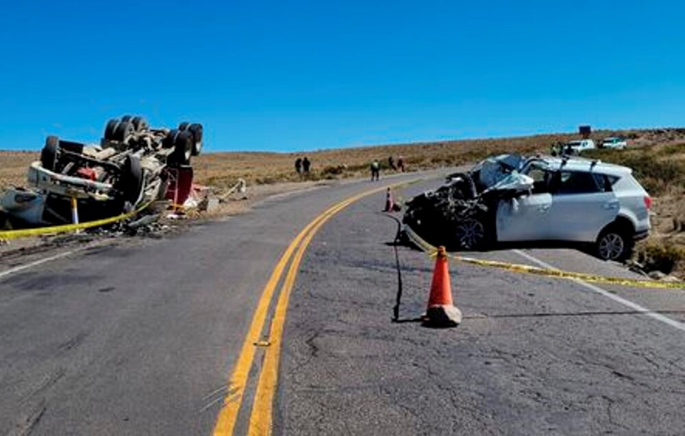 Más de 500 víctimas en accidentes de carreteras durante 2014 en Arequipa