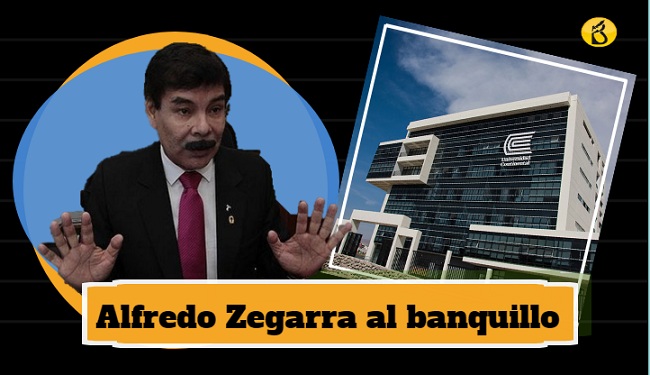 Fiscalía formaliza acusación a Alfredo Zegarra por caso  Universidad Continental