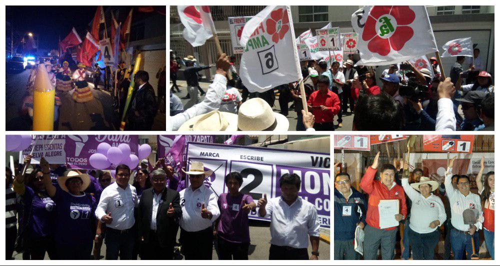 Elecciones 2020: En Arequipa se inscribieron 132 candidatos al Congreso en 22 partidos políticos