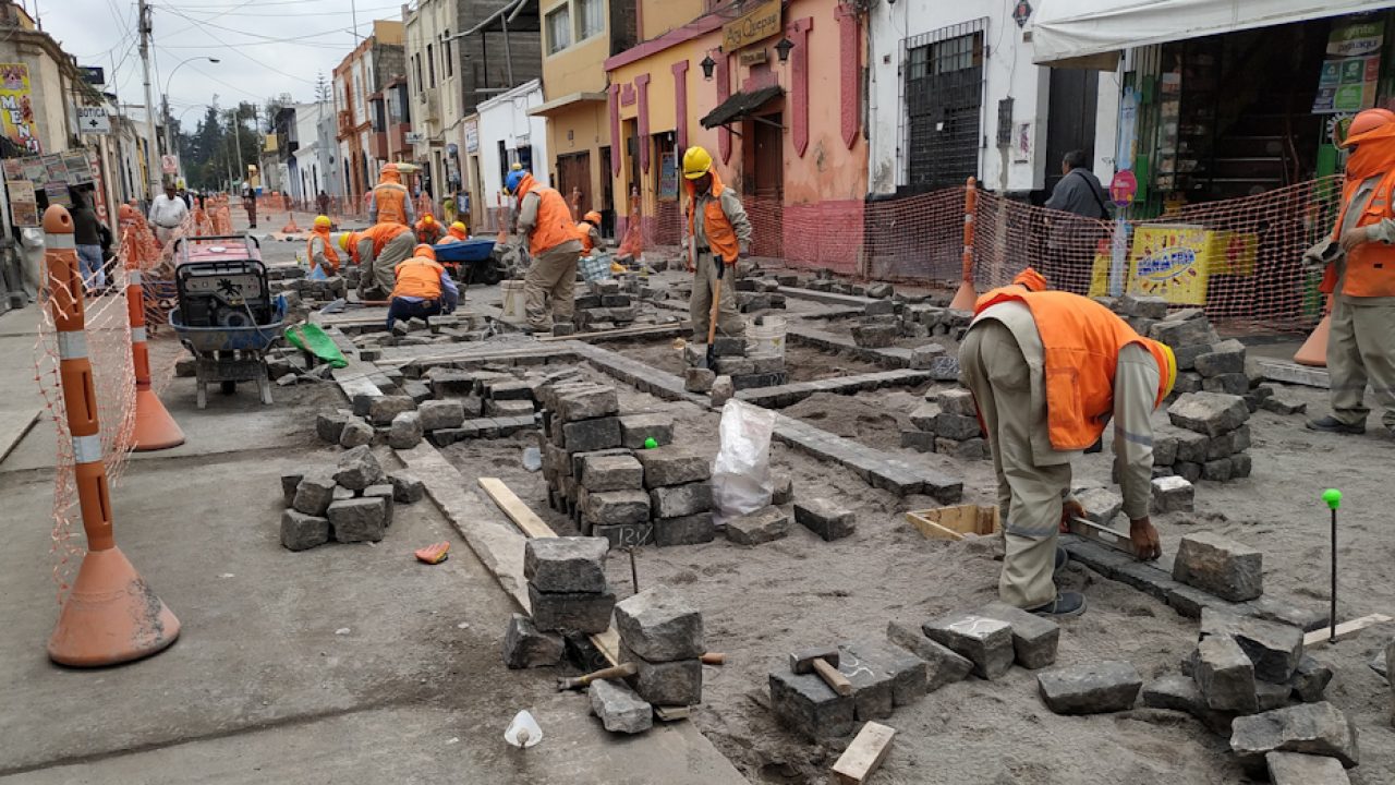 Arequipa: Volverán a sacar adoquines de Jerusalén – San Juan de Dios por fuga de agua