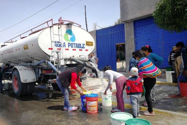 Arequipa: corte de agua potable en 11 distritos por huaycos en bocatoma de Sedapar