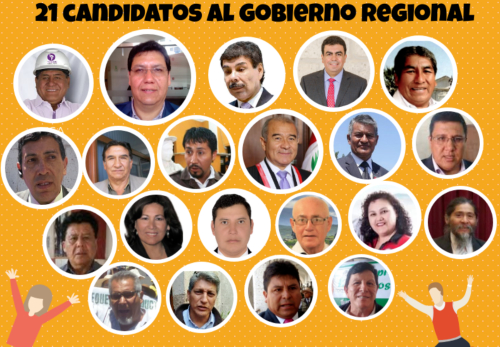 Elecciones 2018: Perfil de los 21 candidatos al Gobierno Regional