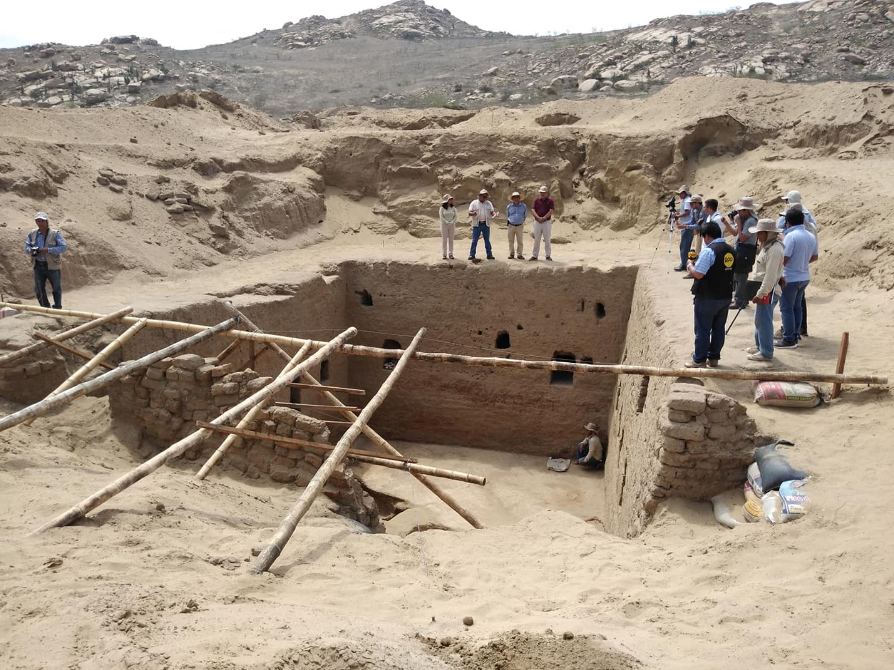 Lambayeque: Descubren colosal cámara funeraria incaica