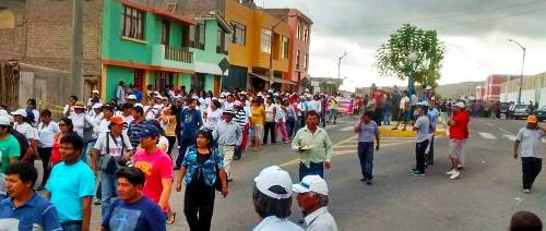 Protestas por declaratoria de emergencia en Moquegua que afecta al valle de Tambo