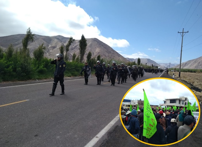 Tía María: Confirman siete detenidos tras protestas en Islay y Camaná