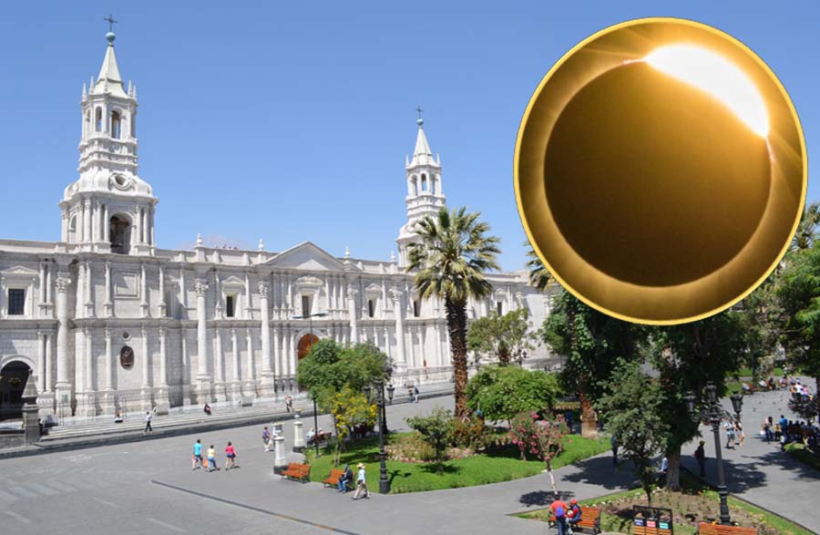 Arequipa: Cómo apreciar gratis con telescopios el eclipse solar este martes