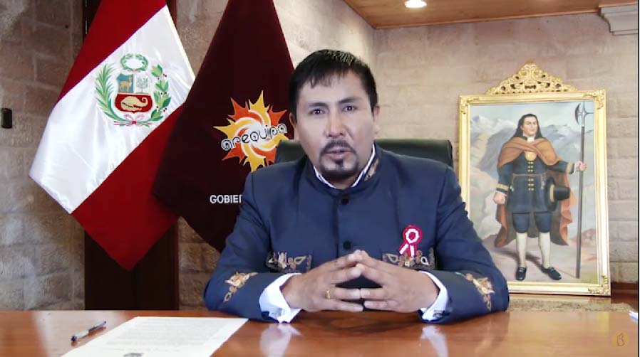 Gobernador Elmer Cáceres Llica anula servidumbre para proyecto Tía María (VIDEO)