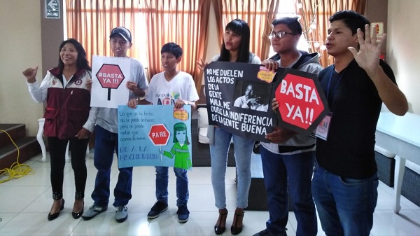 Organizaciones juveniles y civiles expresan apoyo a vigía Elena Viza