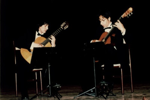 Recital de guitarra de estudiantes del conservatorio Luis Duncker Lavalle