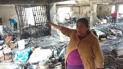 Incendio en galerías Príncipe y Perú: lo que el fuego se llevó