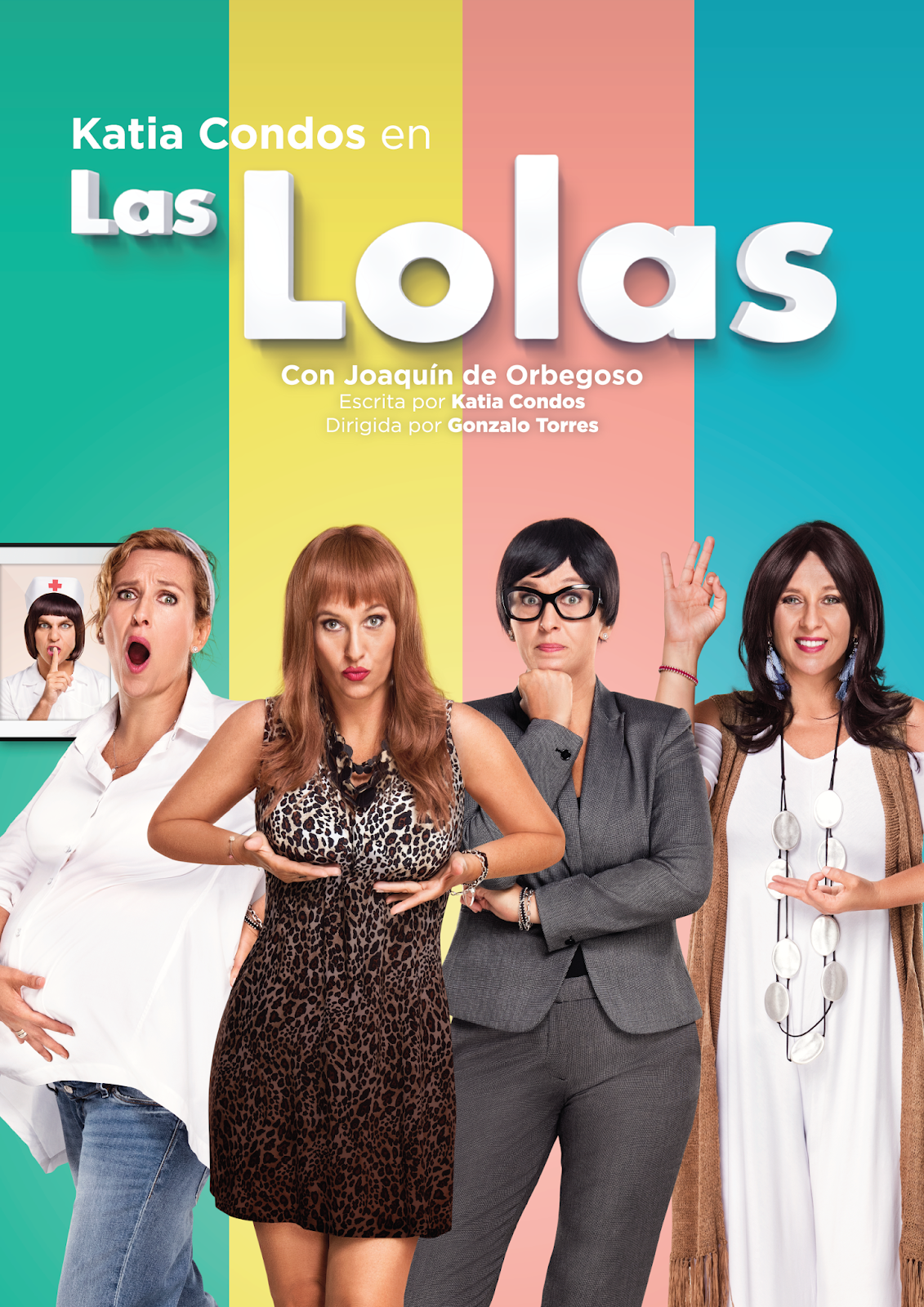 «Las Lolas» con Katia Condos y Joaquín de Orbegoso