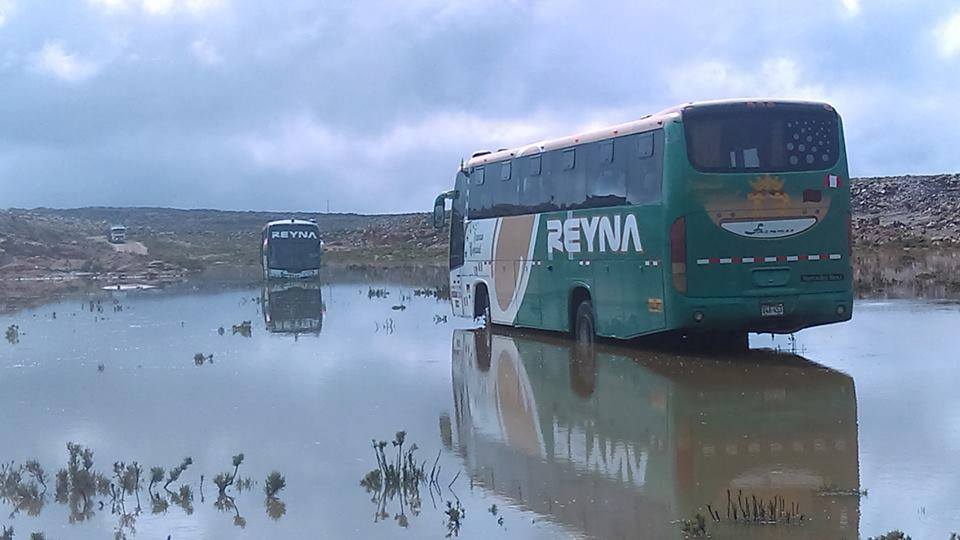 COER: Lluvias causaron daños al menos en 30 distritos de la región Arequipa