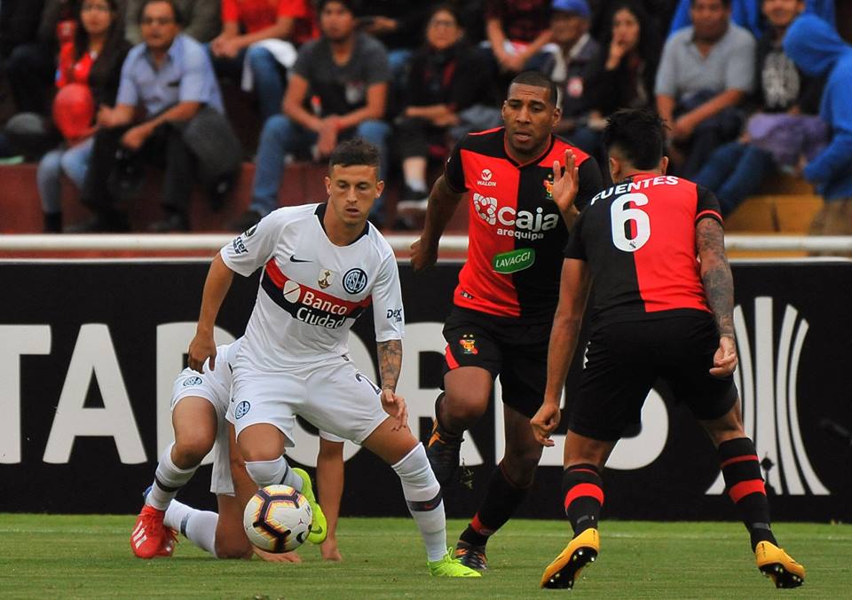FBC Melgar empató con San Lorenzo en Arequipa por la Copa Libertadores