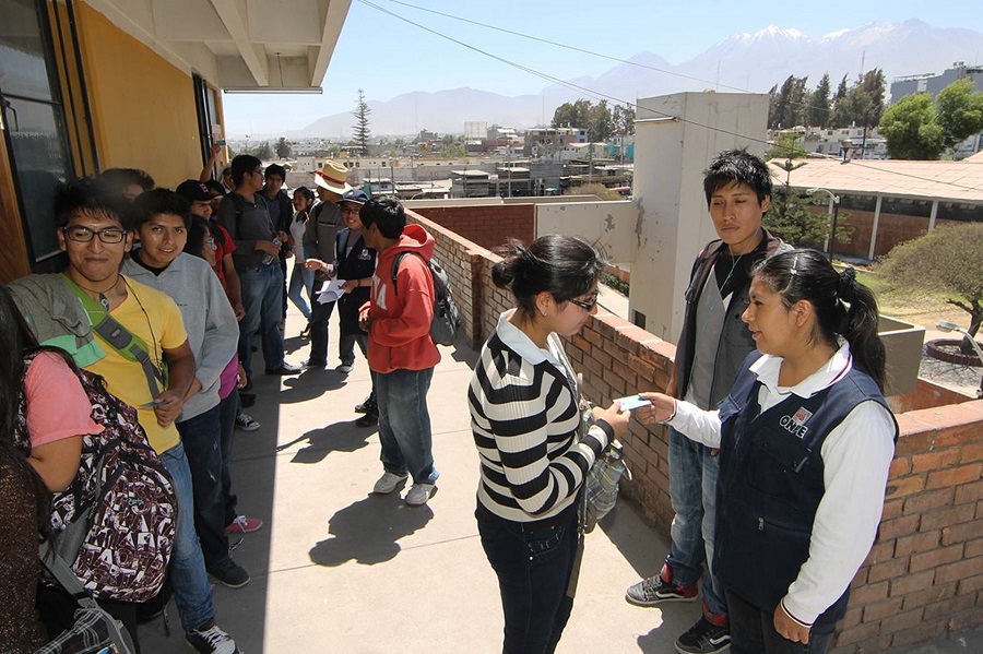 Arequipa. ODPE reportó mesas de sufragio instaladas desde las 7:20 de la mañana