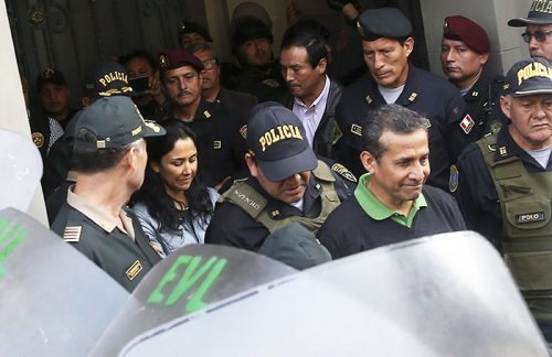 Habeas Corpus presentan en Arequipa para liberar a Ollanta Humala y Nadine Heredia