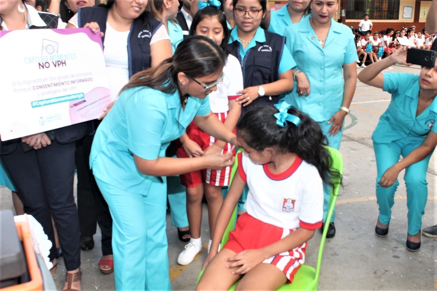 Arequipa: 9 mil menores recibirán segunda vacuna contra papiloma