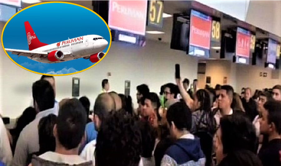 Incertidumbre en aeropuerto por cancelación de vuelos Peruvian debido a embargo