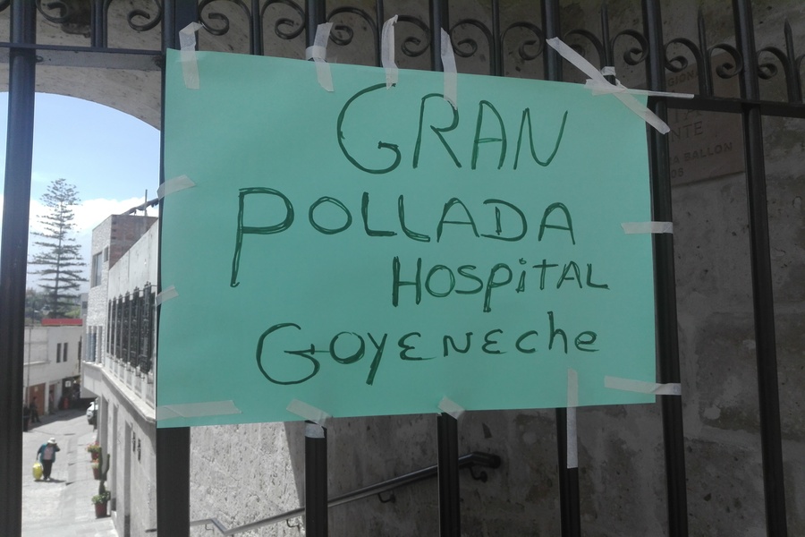 LoMásVisto2019: Pollada realizada por médicos del hospital Goyeneche