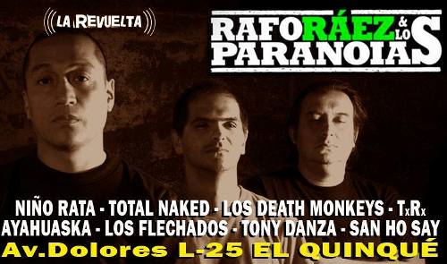 Este 26 de noviembre vuelven a Arequipa luego de 6 años Rafo Ráez & Los Paranoia
