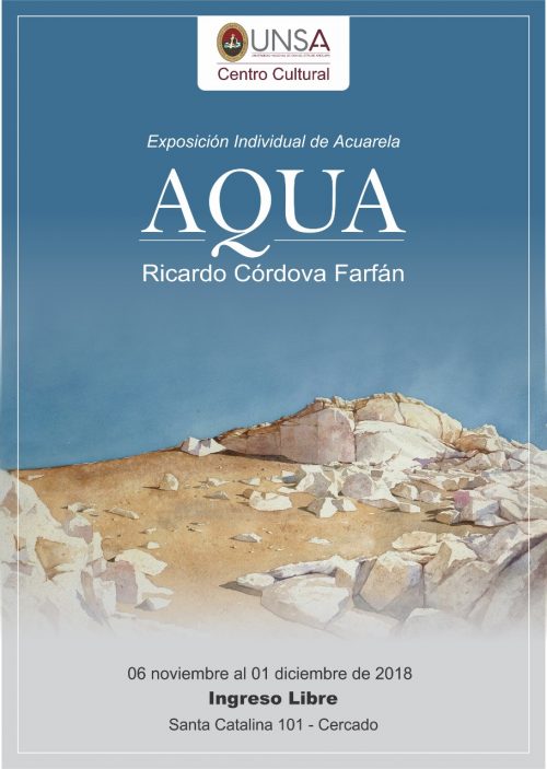 AQUA. Exposición individual de Ricardo Córdova