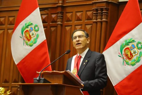 Presidente Vizcarra anuncia reforma política y en la administración de justicia