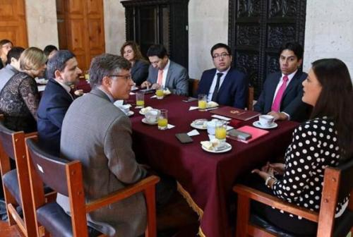 Yamila Osorio se reunió con comisión del FMI para tratar sobre proyectos de inversión