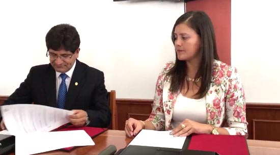 Alianza estratégica sellaron entre el Gobierno Regional y la Universidad San Agustín