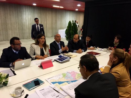 Gobernadora Osorio participa de reunión Gore Ejecutivo con ministros de estado en Lima