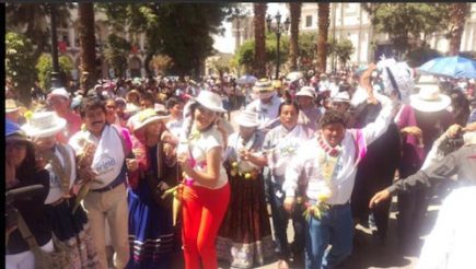 VIDEO. Miles de personas en el “wititazo” celebrando reconocimiento de UNESCO