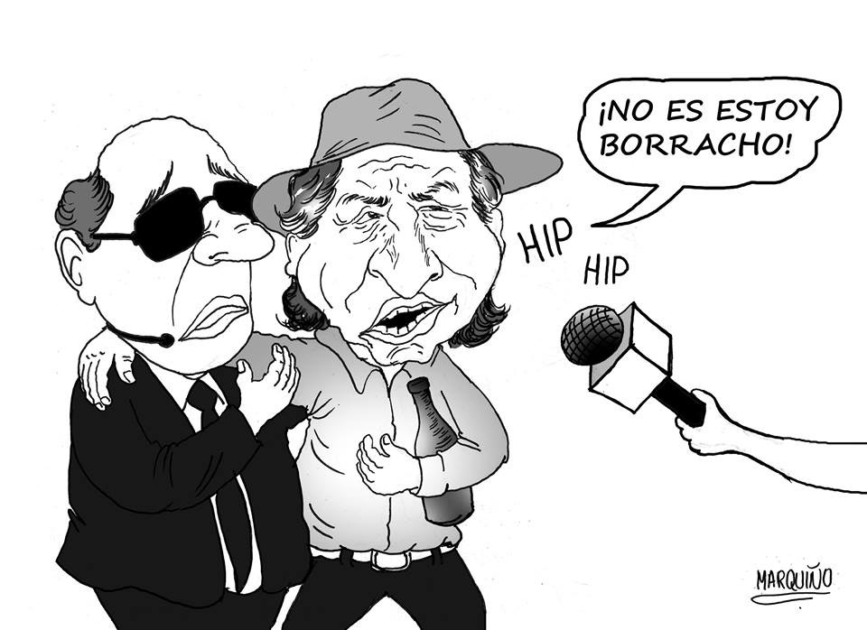 caricatura de Marquiño