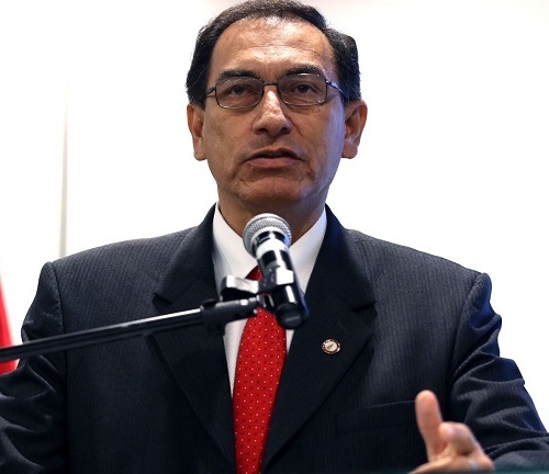 Ministro de Transporte y Comunicaciones, Martin Vizcarra.