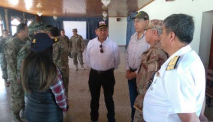 Declaran emergencia en Caylloma y ministros de Transportes y Defensa en Arequipa