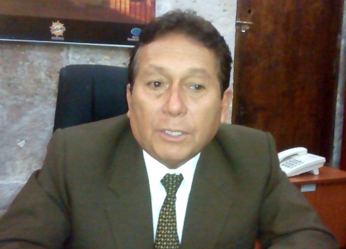 Presidente del Consejo Regional, Edy Medina.