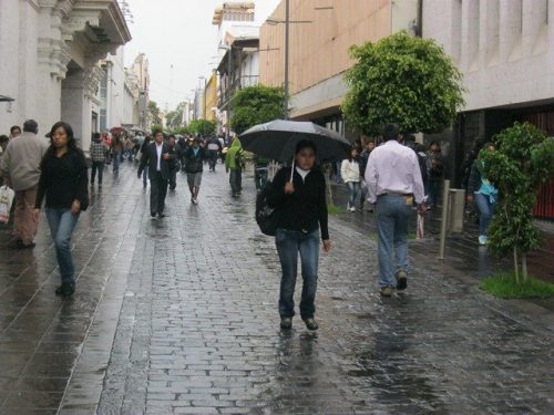 lluvias en Arequipa